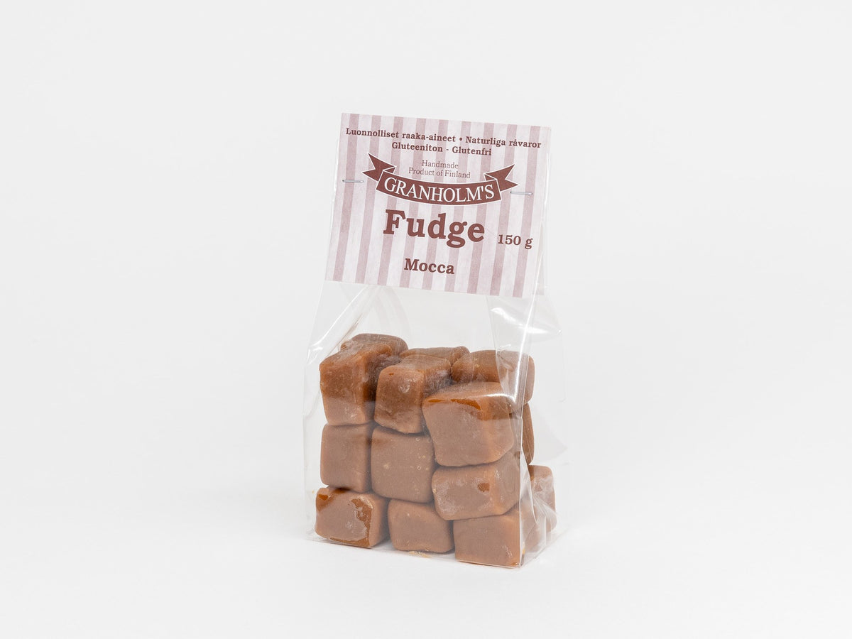 Granholm´sin Fudge Mocca -pakkaus.