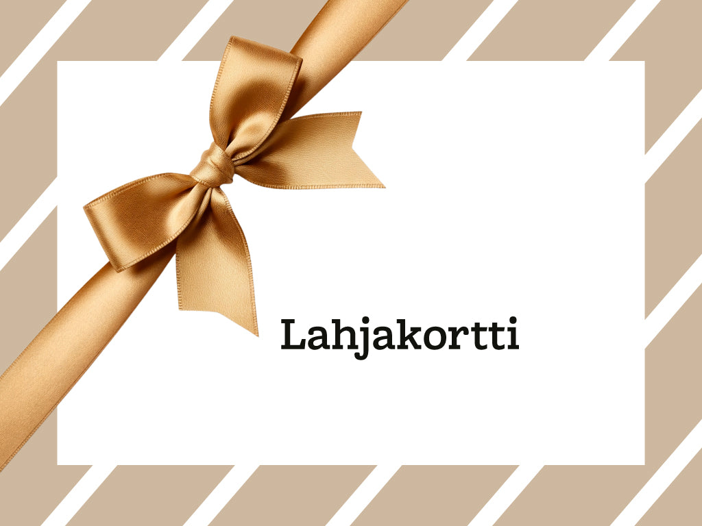 SØT-suklaapuodin lahjakortti.